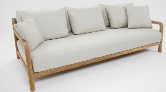 Suns Vittoria 3-Zits Sofa Teak