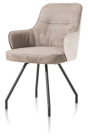 Henders en Hazel Brendon armstoel 4-poots beige