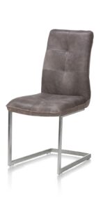 Henders en Hazel Milan eetkamerstoel swing RVS