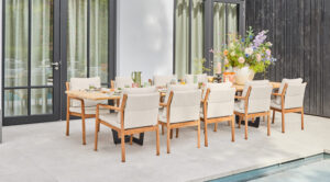 Suns Diningset Vittoria +Palermo Teak