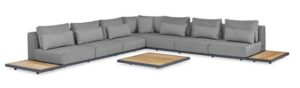 Suns Kota Loungeset MRG-Light-anthracite XL