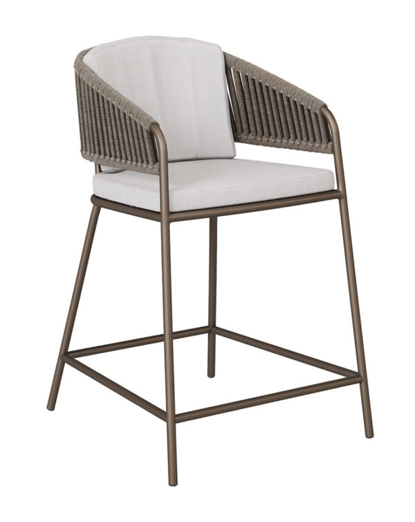 Borek Rob High-Diningchair Brons-Wengé