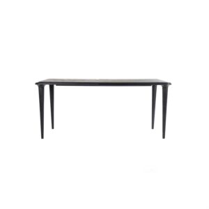 Eleonora Jiska eettafel 200 x 100 cm zwart