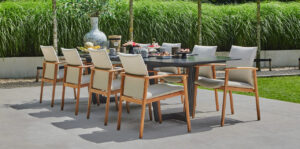 Suns Florine Diningset + Tafel Palermo Neolithc