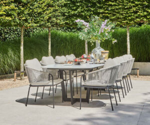 Suns Revello Diningset + Palermo Tafel Neolith