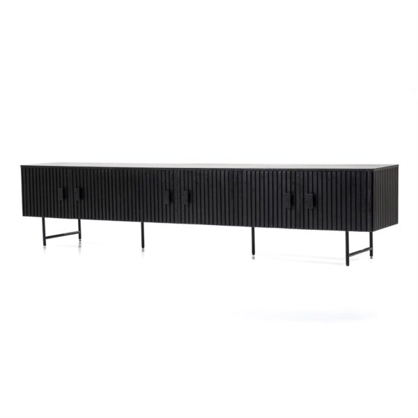 Eleonora Remi tv meubel 6 deurs zwart