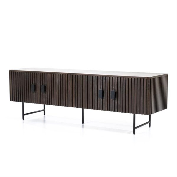 Eleonora Remi tv meubel 4 deurs bruin