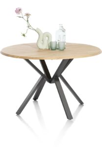 Henders en Hazel Home eetkamertafel rond 125 cm