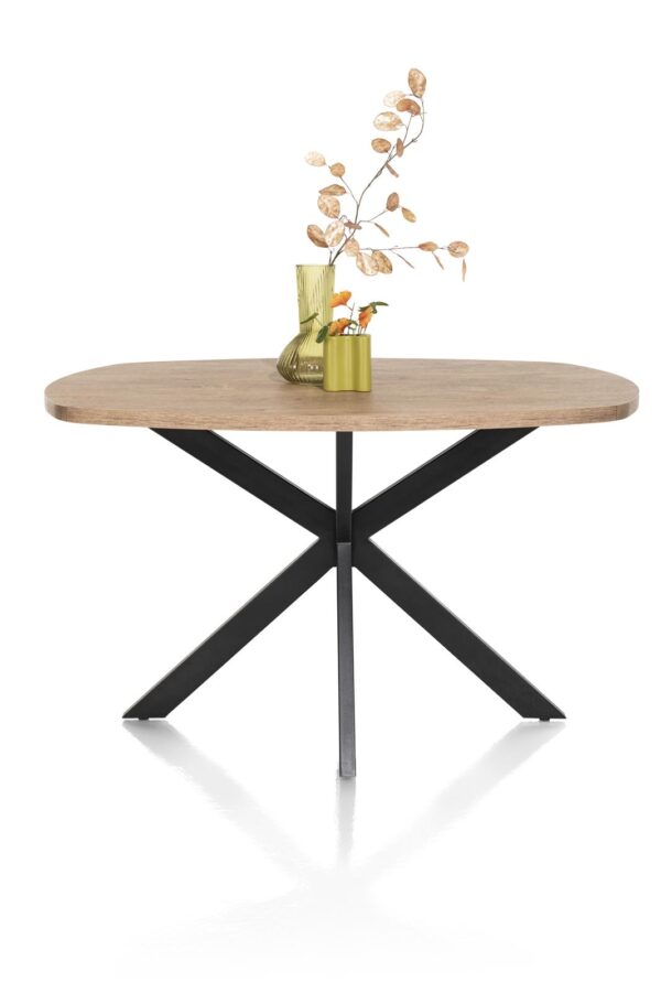 Henders en Hazel Pavarotti bartafel 150 x 120 cm ovaal