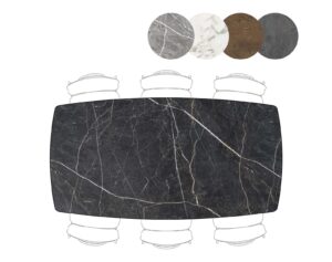 Henders en Hazel Palace eetkamertafel 210 x 110 cm onyx