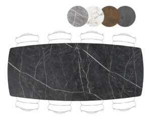 Henders en Hazel Palace eetkamertafel 270 x 115 cm onyx