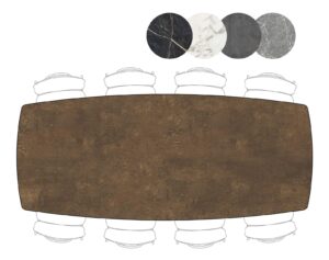 Henders en Hazel Palace eetkamertafel 270 x 115 cm roest