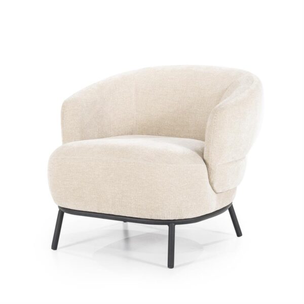 Eleonora David fauteuil Safari taupe