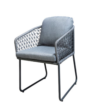 Yoi Bara Diningchair Rope Darkgrey