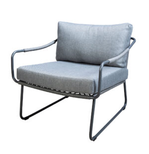 Yoi Moledo Loungechair Rope Darkgrey