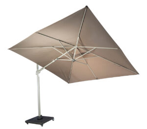 Yoi Parasol Cavallo Alu Salix Taupe 300x300 cm