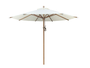 Borek Parasol Elena 350 Teak frame-Ecru doek