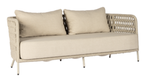 Borek Rapallo Loungesofa Chalk-White Taupe