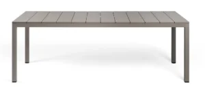 Nardi Rio Tafel 210x85 cm Tortora Aluminium