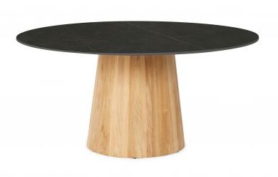 Suns Sorolo Diningtable Teak-Neolith Black 160 cm
