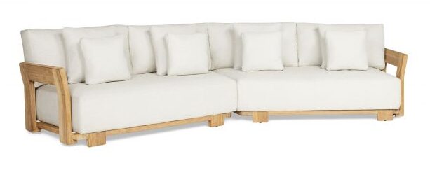 Suns Vento Lounge 2x 2-Seater 40gr. Teak-LSG