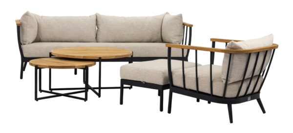 Apple Bee Condor Loungeset. 3-zits + LC + Hocker