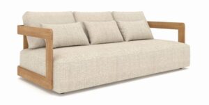 Gescova Rafael 3-Seater Teak AW Ecru