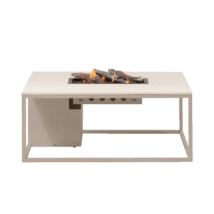 Cosiloft Buitenhaard Sandy Beige frame stone look top 120 x 80 cm