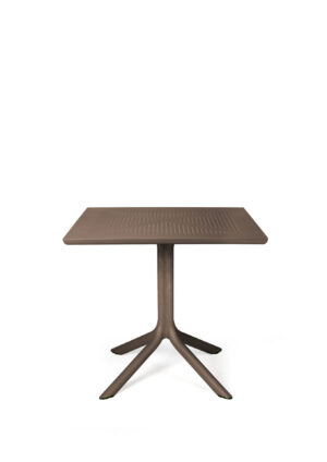 Nardi Tuintafel Clip 80x80 cm Tabacco