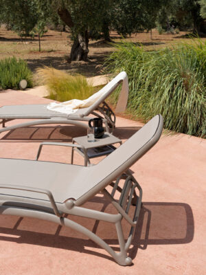Nardi Atlantico Lounger Tortora-Tortora
