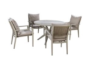2025 YOI Marinha dining chair Calma table 120 Salix