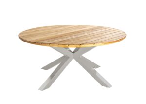 2025 YOI Noas low dining table 150 cm round teak salix