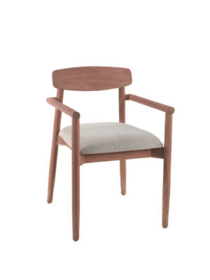 Gescova Leandro dining chair, teak All weather cushion