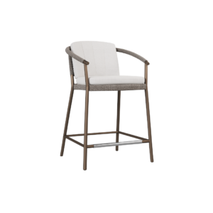 2025 M&L alu rope Emilia high dining chair bronze wengé M5045