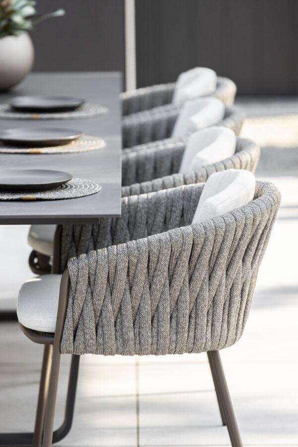 2025 Borek alu rope genua chair bronze wenge