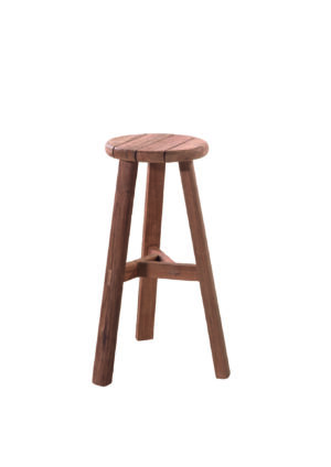 Gescova Ribero ronde barstoel Recycled Teak