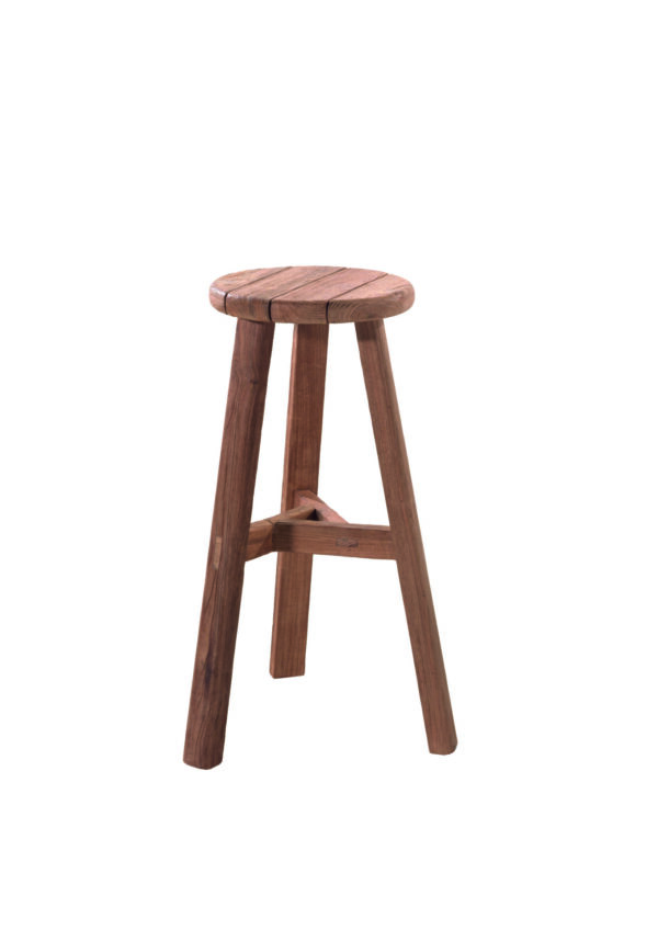 Gescova Ribero ronde barstoel Recycled Teak