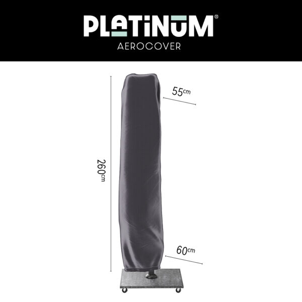 Aerocover Parasolhoes Zweefparasol 260x55/60cm 7973