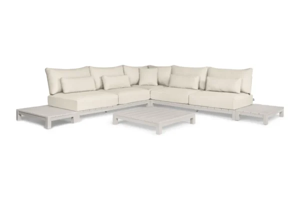 Suns Evora Loungeset Alu Camel Sand Natural