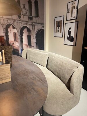 Haveco Luna eetkamerbank ovaal 220 cm