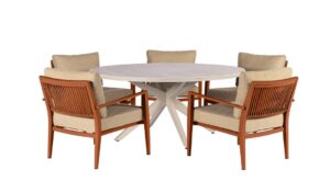Yoi Calma dining table 160 cm rond salix