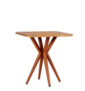 Yoi Camogli dining table 70×70 cm sienna