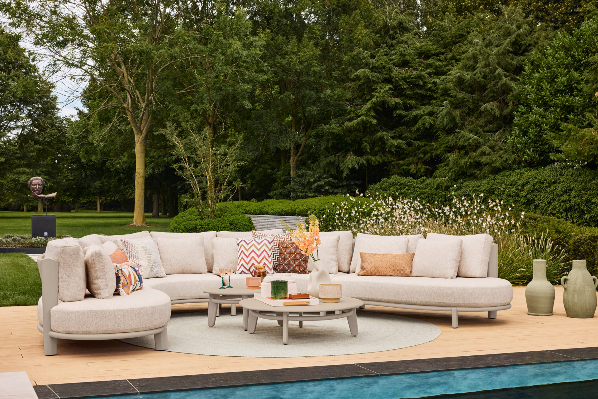 Suns Pico loungeset aluminium