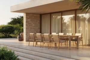 Max & Luuk Lorenza low dining chair