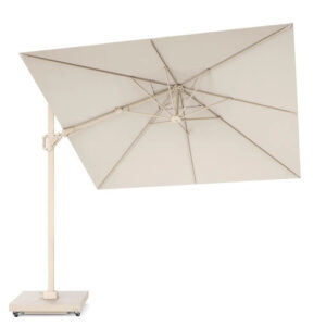 Platinum Zweefparasol Voyager T2 270×270 sandstone
